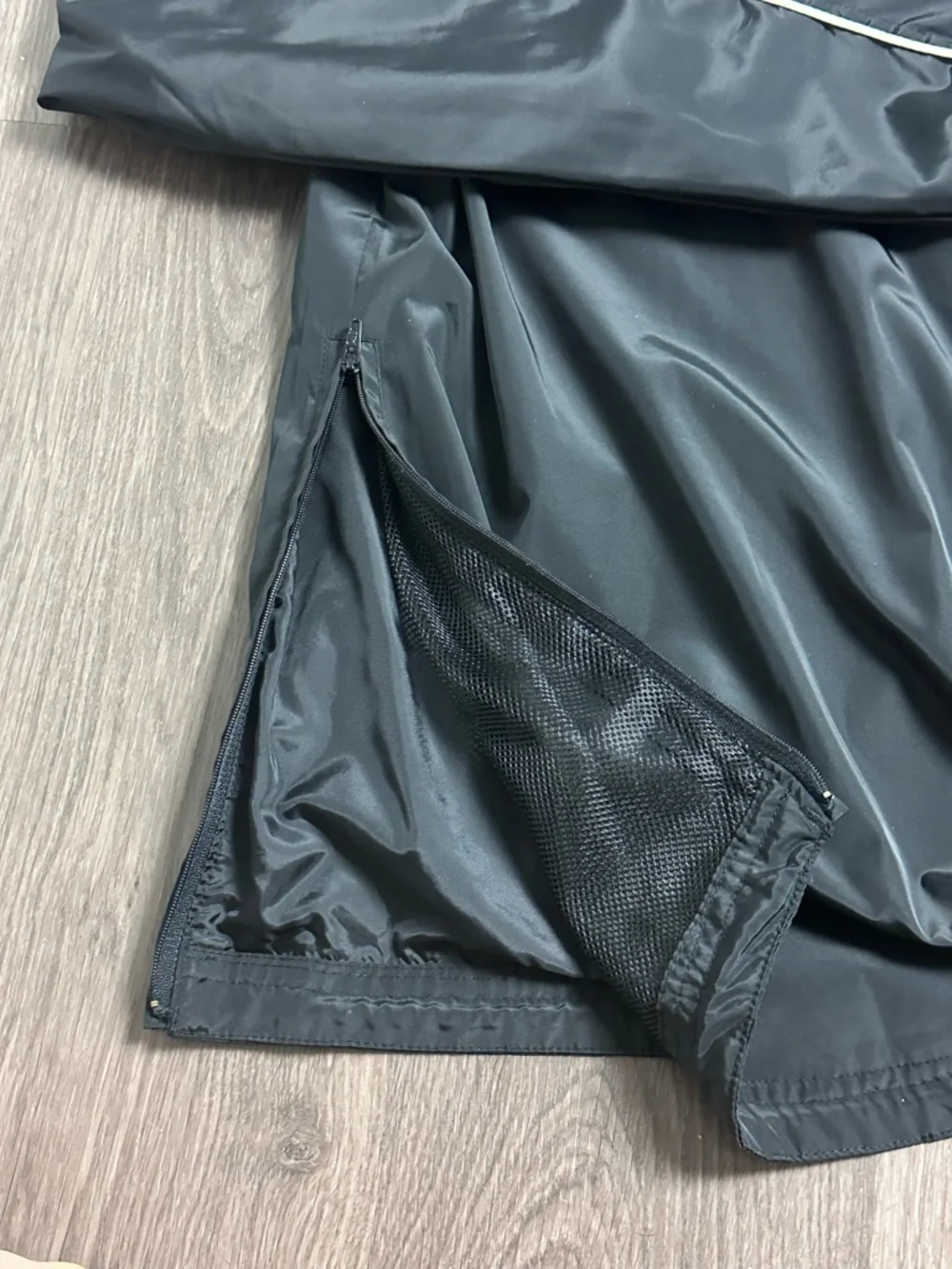Vintage 90s Oakland Raiders Windbreaker Jacket Reebok Pullover - Picture 7 of 9